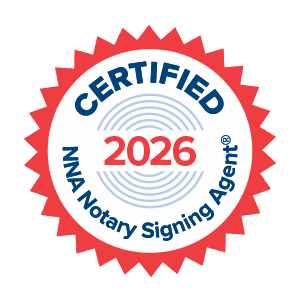Certified Notary Signing Agent 2026
